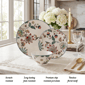 222 Fifth Perse 12pc. Porcelain Dishes White Plates & Bowls Sets - image 5