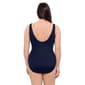 Womens Leilani Pavona Wrap Sash One Piece Swimsuit - image 3