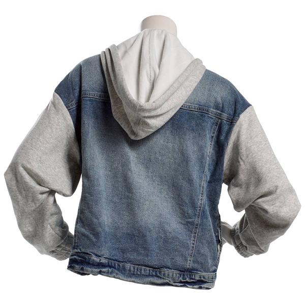 Juniors Wallflower Dreamer 2Fer Hoodie Jacket
