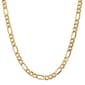 Mens Gold Classics&#40;tm&#41; 7.3mm. 14k Semi Solid Figaro Chain Necklace - image 1