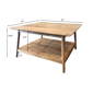 Fairway Avenue Home™ Solid Acacia Square Coffee Table - image 5