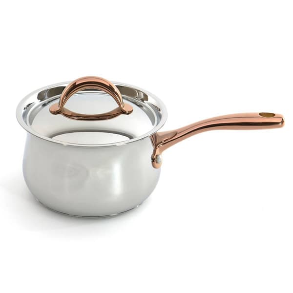 BergHOFF Ouro 18/10 Stainless Steel 6.25in. Saucepan w/ Lid - image 