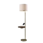 Adesso Joel Wireless Charging Floor Lamp with Metal Shade - image 2