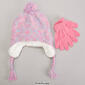 Girls Capelli&#174; New York Space Dye Earflap Hat & Gloves Set - image 2