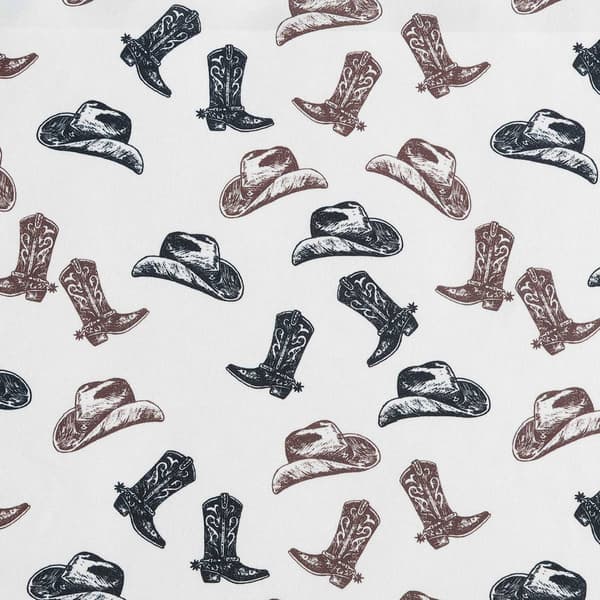 Wrangler Boots N Hats Microfiber Sheet Set
