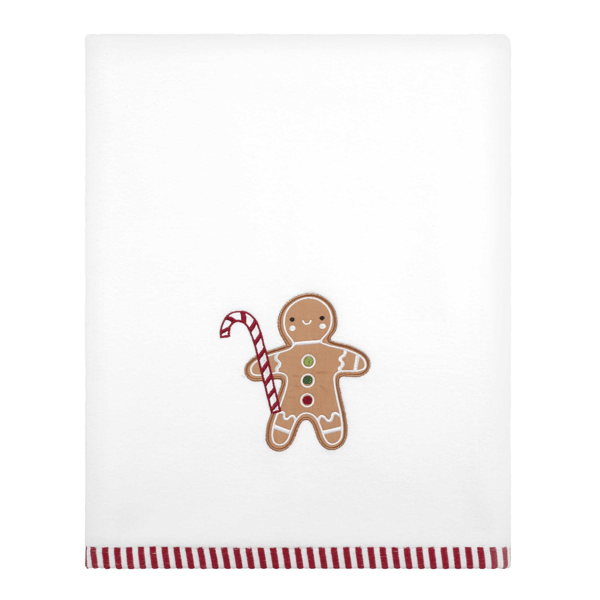 Avanti Gingerbread Man Bath Towel - image 