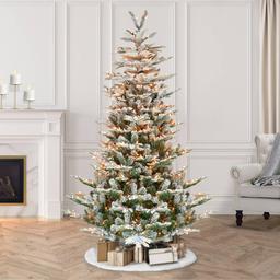 Puleo International 7.5ft. Aspen Fir Artificial Christmas Tree