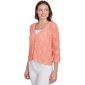 Womens Skye''s The Limit Spring Romance Pointelle Slub Cardigan - image 3