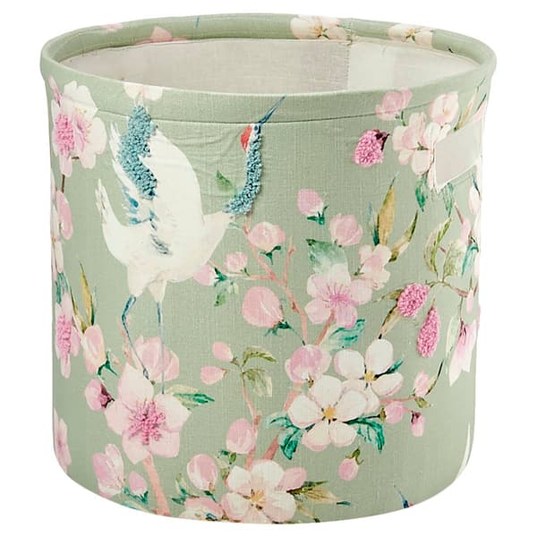 Heritage Small Crane Round Basket - image 