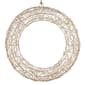 Northlight Seasonal 18in. LED Gold Wire Wreath - image 1