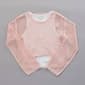 Girls (7-16) No Comment Long Sleeve Flower Mesh 2Fer Top - image 1