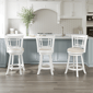 HH2 Home Fairfox Counter Height Swivel Stool with Lattice Back - image 8