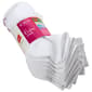 Girls Hanes(R) 6pk. Ultimate Ankle Socks - image 1