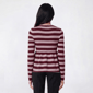 Juniors Heart N Crush Henley Ribbed Babydoll Sweater - image 2