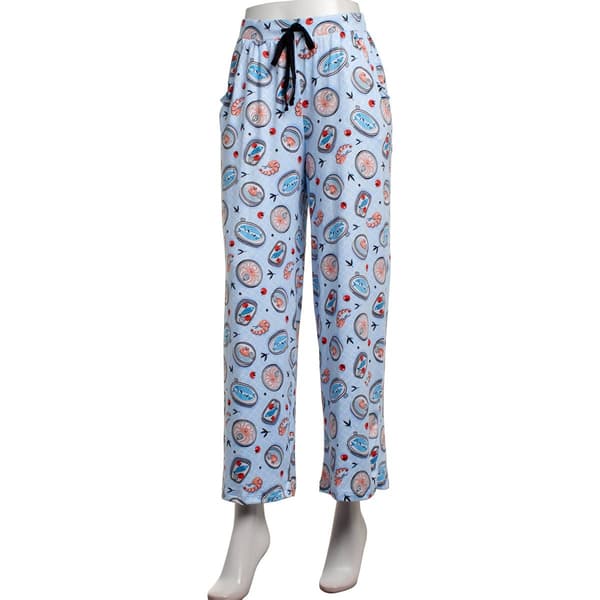 Juniors Pillow Talk Sardines Wide Leg Pajama Pants