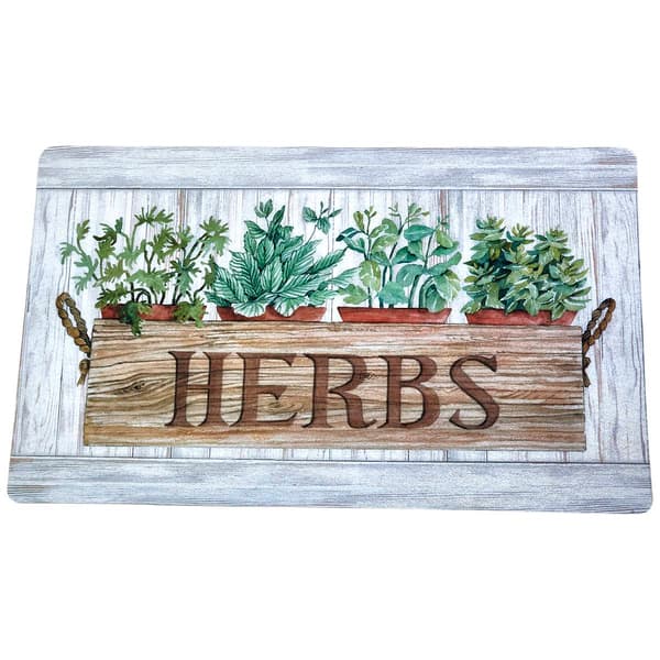 Mohawk Home Herb Crate Kitchen Doormat - image 