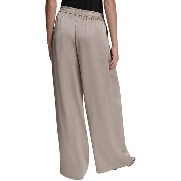 Womens DKNY Pull On Wide Leg Casual Pants
