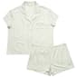 Womens Laura Ashley(R) Short Sleeve Mini Bouquet Shorty Pajama Set - image 1