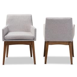 Baxton Studio Nexus Dining Armchairs - Set of 2