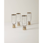 Lenox® Tuscany Classics Gold Frost Flute Glasses - Set of 4 - image 2