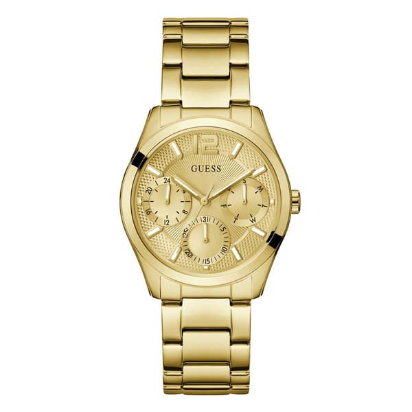 Womens Guess Gold-Tone Multi Function Watch - GW0760L2 - image 