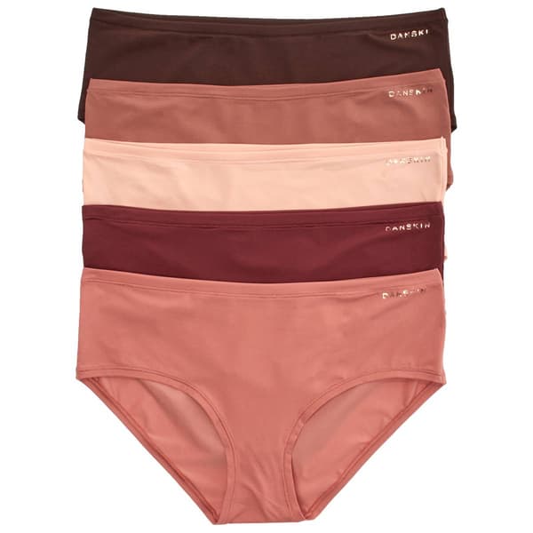Womens Danskin 5pk. Microfiber Hipsters DS3417-5PKF - image 