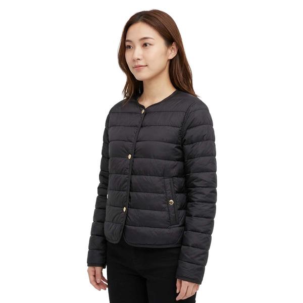 Womens Michael Kors Snap Front Reversible Quilted Jacket - image 