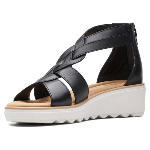 Womens Clarks® Collections Jillian Bright Strappy Sandals