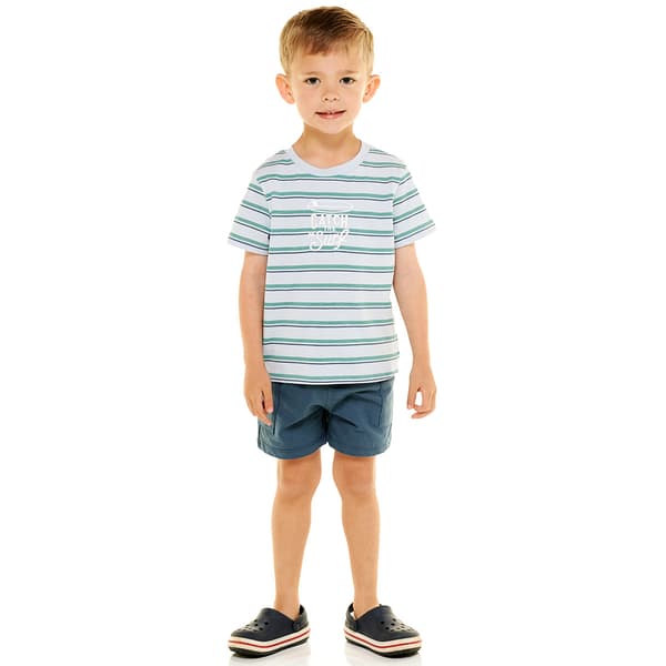 Toddler Boys Little Lad(R) 3pc. Catch The Surf Shorts Set - image 