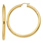 Gold Classics(tm) 14kt. Gold 4mm Thick Hoop Earrings - image 1