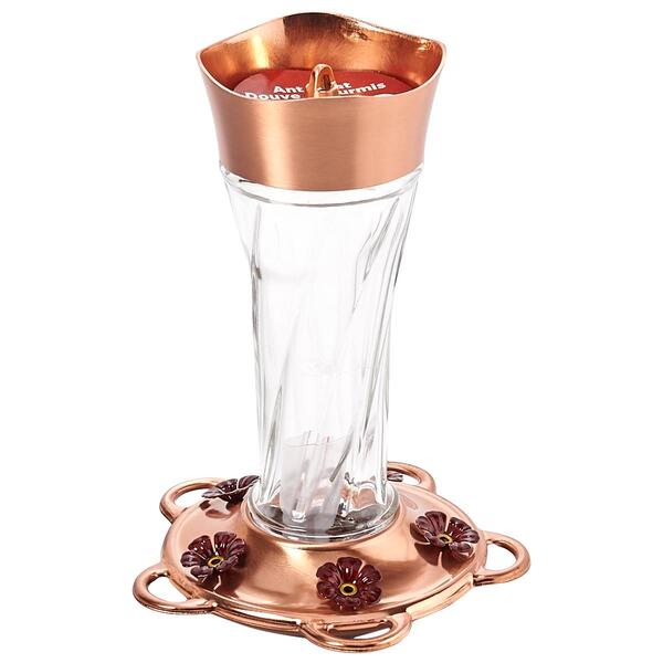 More Birds&#40;R&#41; 11oz. Copper Twist Hummingbird Feeder - image 