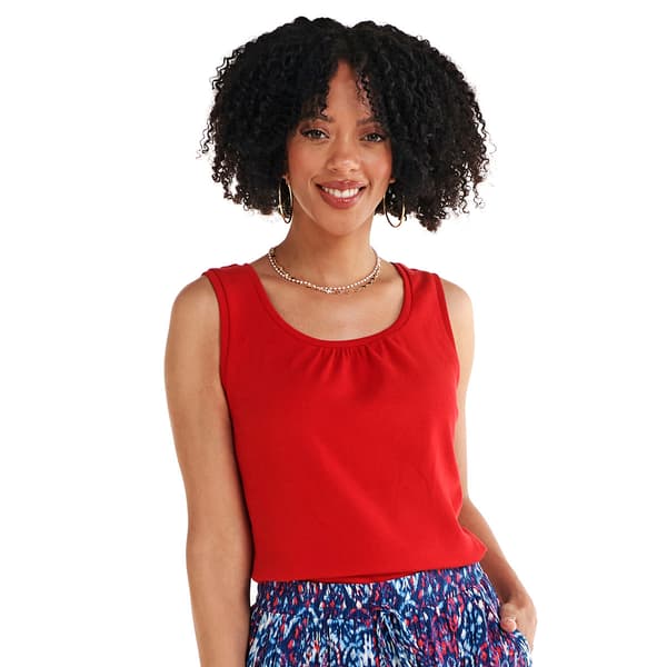 Womens Preswick & Moore&#40;R&#41; Shirring Tank Top - image 