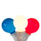 Northlight Seasonal Red White & Blue Christmas G40 Globe Lights - image 1