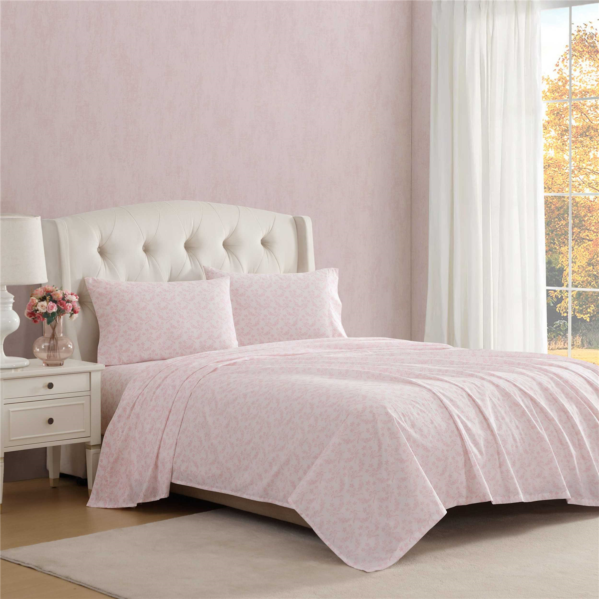 Laura Ashley® Antoinette Percale Sheet Set