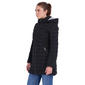 Womens Nautica Chest Zipper & Faux Fur Lined Hood Puffer - image 4