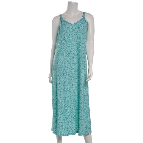 Womens MUK LUKS(R) Floral Geometric Knotted Strap Nightgowns