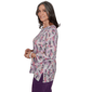 Petite Alfred Dunner Vail Stained Glass Geometric Blouse - image 4
