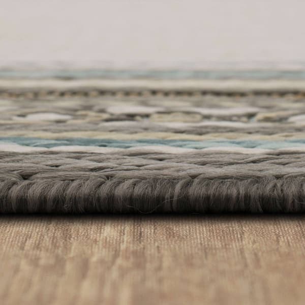 Mohawk Home Panama Light Grey Area Rug - 4' x 5' 6"