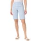 Petite Gloria Vanderbilt Amanda Bermuda With Slit Shorts - image 1