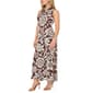 Petite MSK Sleeveless 1/2 Zip Neck Floral Maxi Dress - image 3