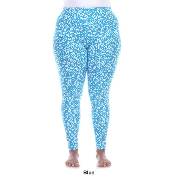 Plus Size White Mark Super Soft Leopard Leggings