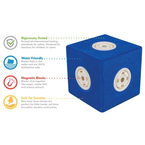 Blockaroo™ Magnetic Foam Building Blocks - Plane