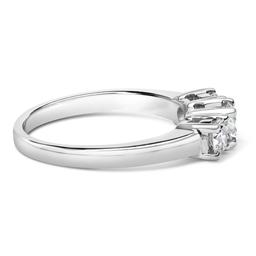 Haus of Brilliance 3/4ctw. Lab Grown Diamond 3 Stone Ring