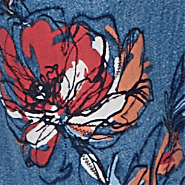 Womens Alfred Dunner Austin Floral Butterfly Pull On Jeans