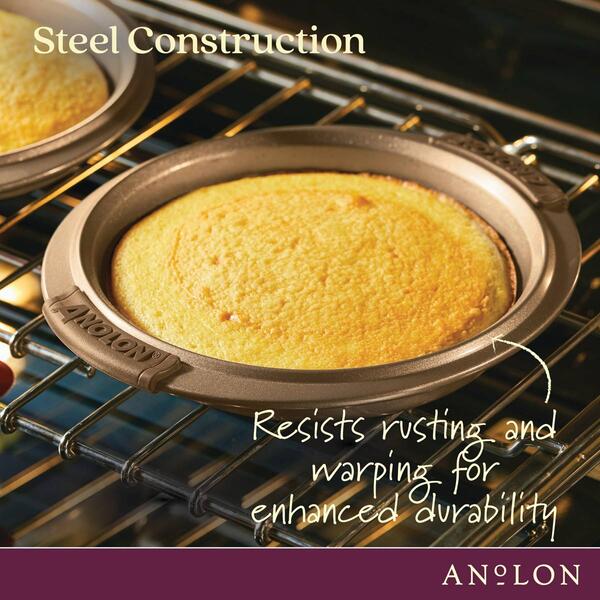 Anolon Advanced 2pc. Nonstick 9-Inch Round Layer Cake Pan Set