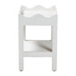 bali & pari Sebastian Grasscloth Scalloped End Table - image 3