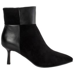 Womens Patrizia Xairy Color Block Ankle Boots - Black