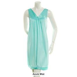 Plus Size Exquisite Form Floral Applique Trim Nightgown