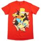 Young Mens The Simpsons Bart Simpson Short Sleeve Graphic Tee - image 1