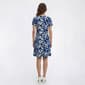 Womens Cocomo Short Sleeve Floral Gomez Panel Shift Dress - image 3